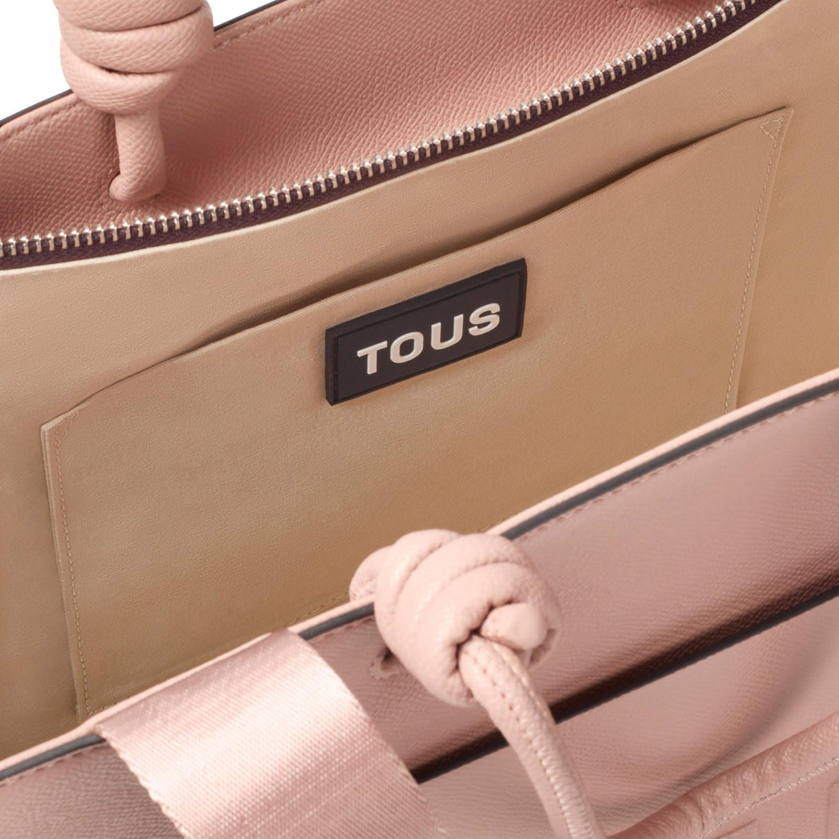 TOUS, Mujer, Shopper grande Amaya topo New 395910104-012, Multi, Talla única