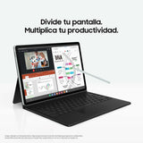 Samsung Galaxy Tab S9 FE - Tablet + Cargador, 128 GB, 5G, S Pen incluido, Batería de Larga Duración, Clasificación IP 68, Gris (Versión Española)