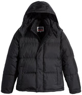 Levi's Laurel Short Puffer - Chaqueta para hombre, Jet Black, XL