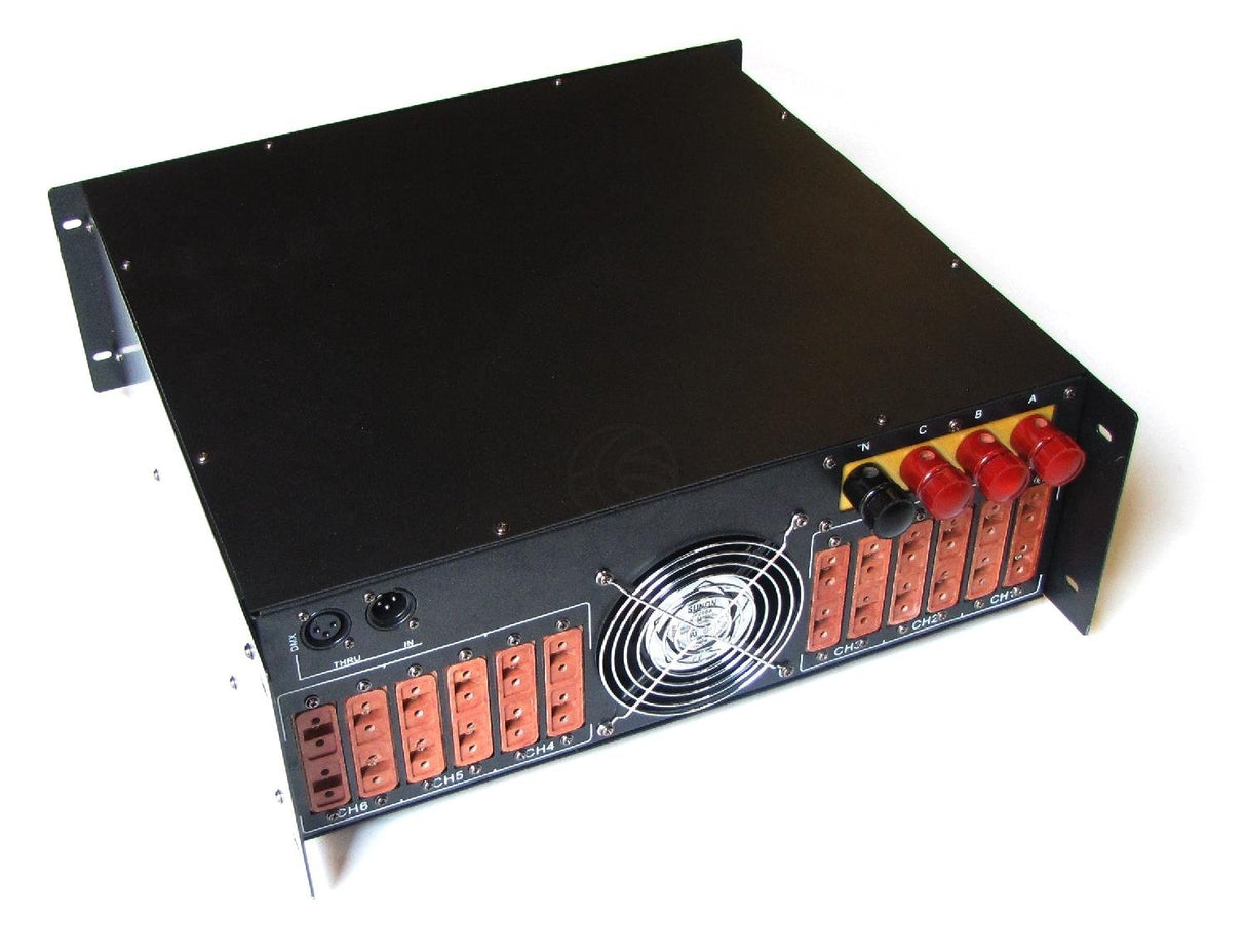 Cablematic - Digital dimmer DMX512 6 canales de 8KW