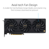 ASUS ProArt GeForce RTX 4070 Ti Super OC Edition - Tarjeta gráfica (PCIe 4.0, 16 GB GDDR6X, DLSS 3, HDMI 2.1a, DisplayPort 1.4a)