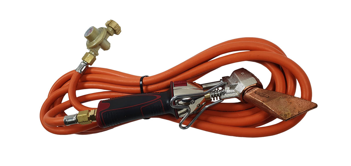 Equipo Completo Techador Piezoeléctrico con Soplete + 4,75 m de Tubo + Regulador de 2 Bares - Antorcha de Soldadura - Accesorios de Soldadura - Kit de Soldadura - Repuesto Soldadura - EXPRESS