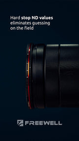 Freewell 77mm Roscado Parada Dura Variable ND Filtro Todo el Día 2 a 5 Stop & 6 a 9 Stop - 2pack