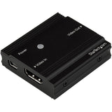 StarTech.com Amplificador de Señal HDMI - Extensor Alargador de Señal HDMI - 4K a 60Hz - Hasta 9 Metros con Cable Convencional