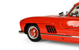 IXO Colecciones 1:8 IXO Mercedes 300 SL Rojo - modelismo, maquetas, Kit de construcción, Kit de modelismo, 602 Piezas