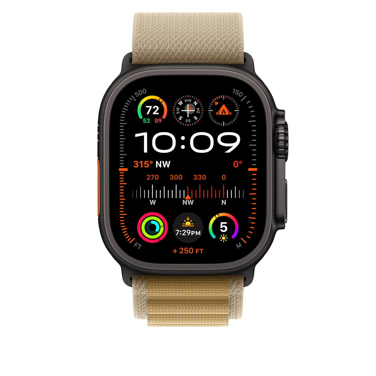 Apple Watch Band - Correa Loop Alpine - 49 mm - Canela - Talla M