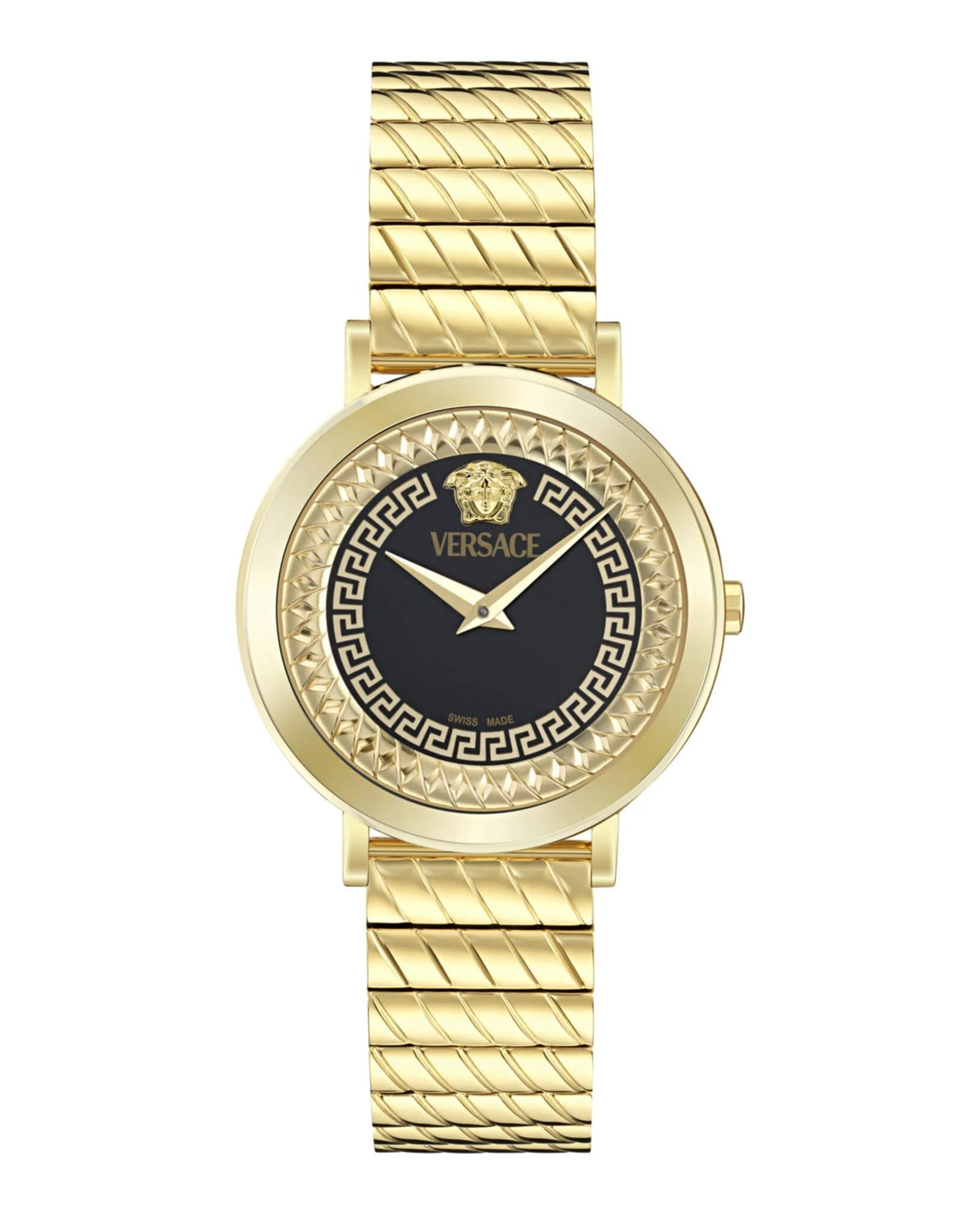 Versace Reloj Analógico para Mujer'S de Cuarzo Suizo con Correa en Acero Inoxidable VE0O00425