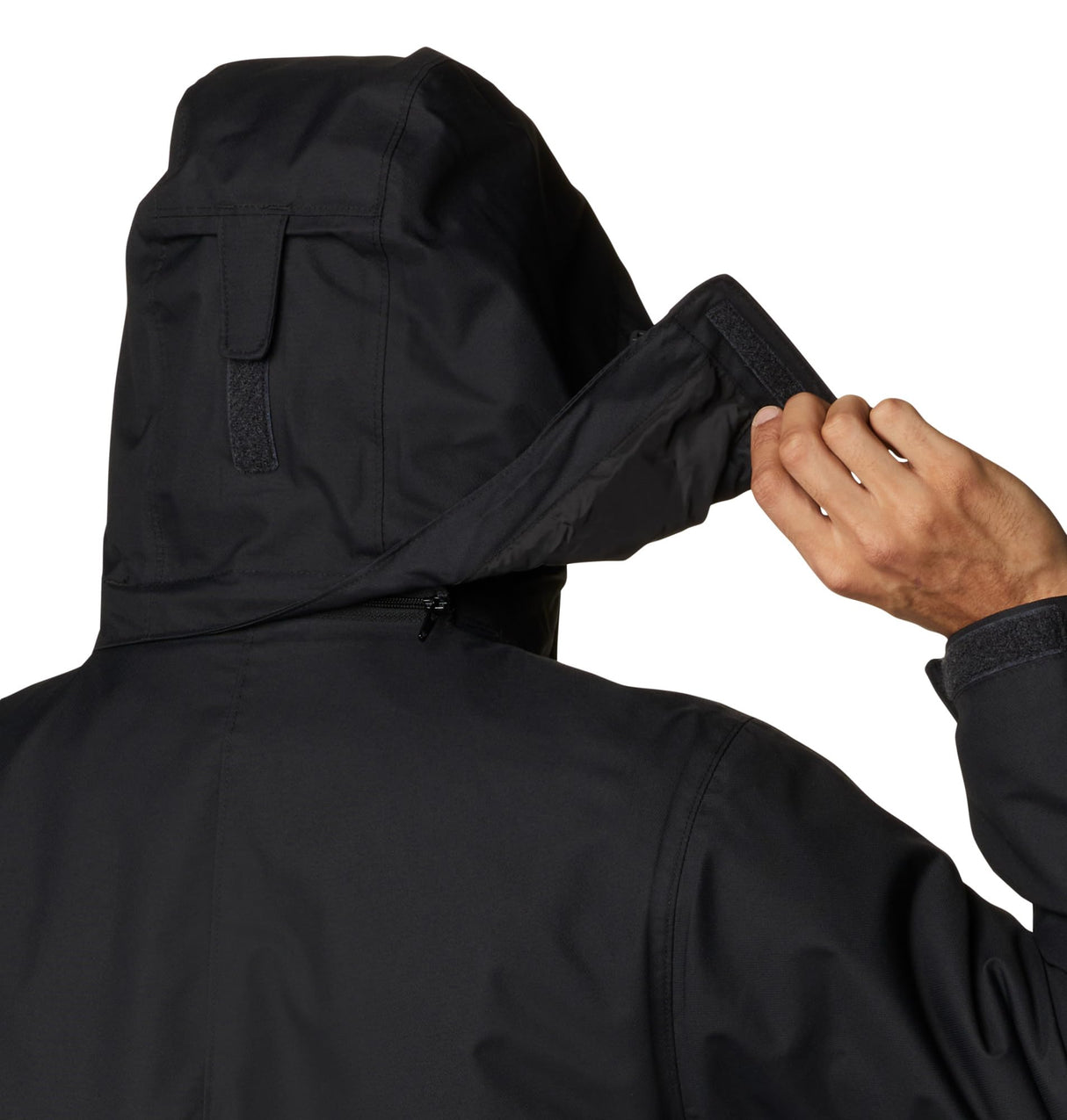 Columbia Bugaboo Fleece Interchange Jacket, Chaqueta De Invierno 3 En 1 para Hombre, Black, Talla L