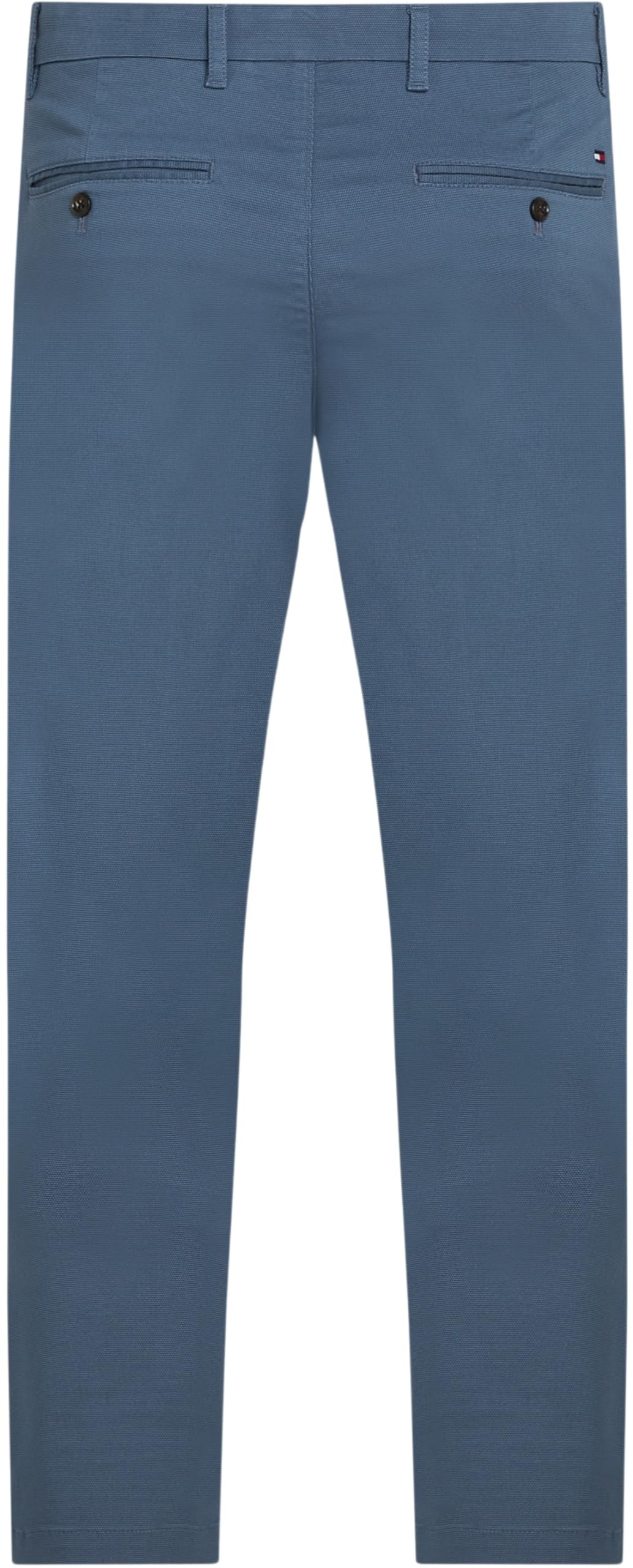 Tommy Hilfiger Pantalones Chino Hombre Bleecker Printed Structure Slim Fit, Azul (Aegean Sea), 28W/34L