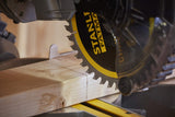 STANLEY FATMAX SFMCS701M1-QW - Ingletadora sin cable 18V, 190mm, 3800 rpm, Incluye 1 cuchilla 40 dientes, 1 batería 4Ah y cargador Gama FATMAX V20