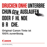Canon CLI-526, Cartuchos de Tinta Original, Multipack, Cartuchos de Tinta Independientes, Negro, Magenta, Cian,Amarillo, Incluye 50 Hojas Papel Fotográfico 10 x 15 cm, Compatible con Impresoras PIXMA
