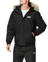 Helly Hansen Hombre Chaqueta Bomber, Negro, L