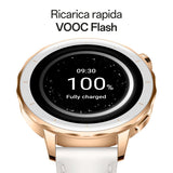 OPPO Watch X2 Mini – Smartwatch con Pantalla AMOLED 1,32", hasta 7 días de batería, GPS, Wear OS by Google, pagos con Google Wallet, Resistente al Agua 5ATM, 100+ Modos Deporte – Glimmer Gold