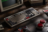 8BitDo Retro 108 Mechanical Keyboard with 108 Keys and Integrated Numpad, Bluetooth/2.4G/USB-C Hot Swappable Wireless Gaming Keyboard for Windows and Android - N Edition - QWERTY English Keyboard