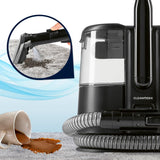 CLEANmaxx Limpiador de alfombras y tapicería Pro | Spot Cleaner & Easymaxx limpiador de alfombras | Aspirador húmedo y limpiador para aspiradora de lavado para sofá, coche, alfombra, tapicería, etc. |