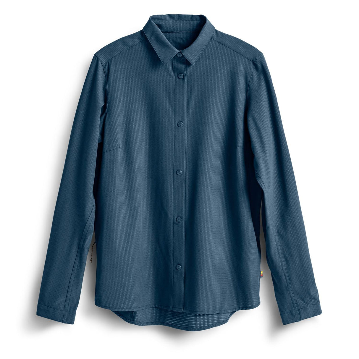 Fjäll Räven Sun Shirt Camiseta, Azul Marino, XXS Mujeres