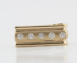 Antwerp Jewels SAP01572y - Colgante para mujer (oro amarillo 585, diamante cepillado (0,20 ct), color blanco, Diamante Oro amarillo, Diamante