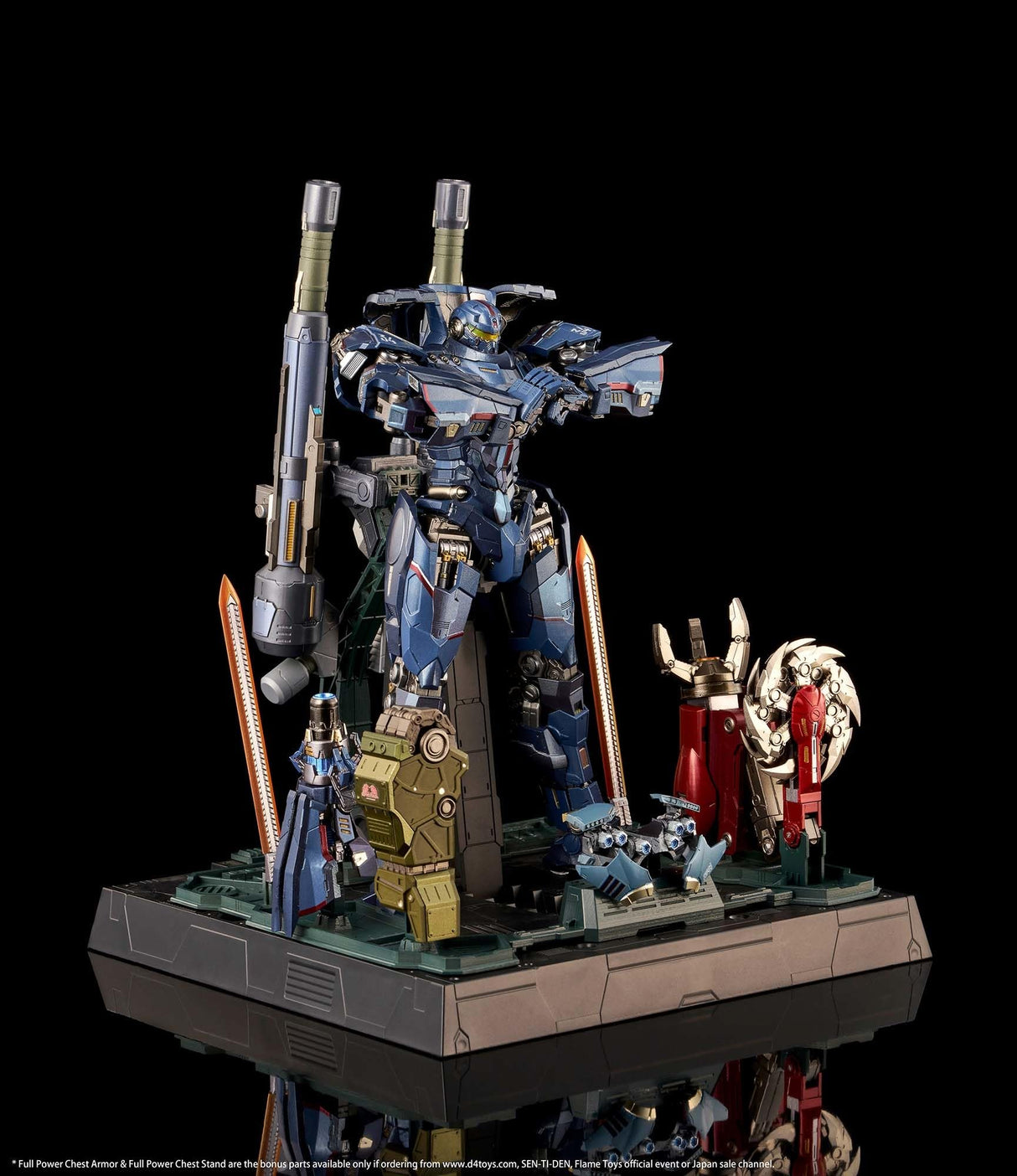 Flame Toys Pacific Rim Figurine Kuro Kara Kuri Gipsy Danger 21 cm