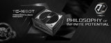 Fuente ALIMENTACION ASROCK TC-1650T,PSU,1650W,80 Plus Titanium,135MM,Modular,PCI-E 5.1 (12+4pin) x2,PCI-E (6+2 Pin) x8,SATA (5 Pin) x12