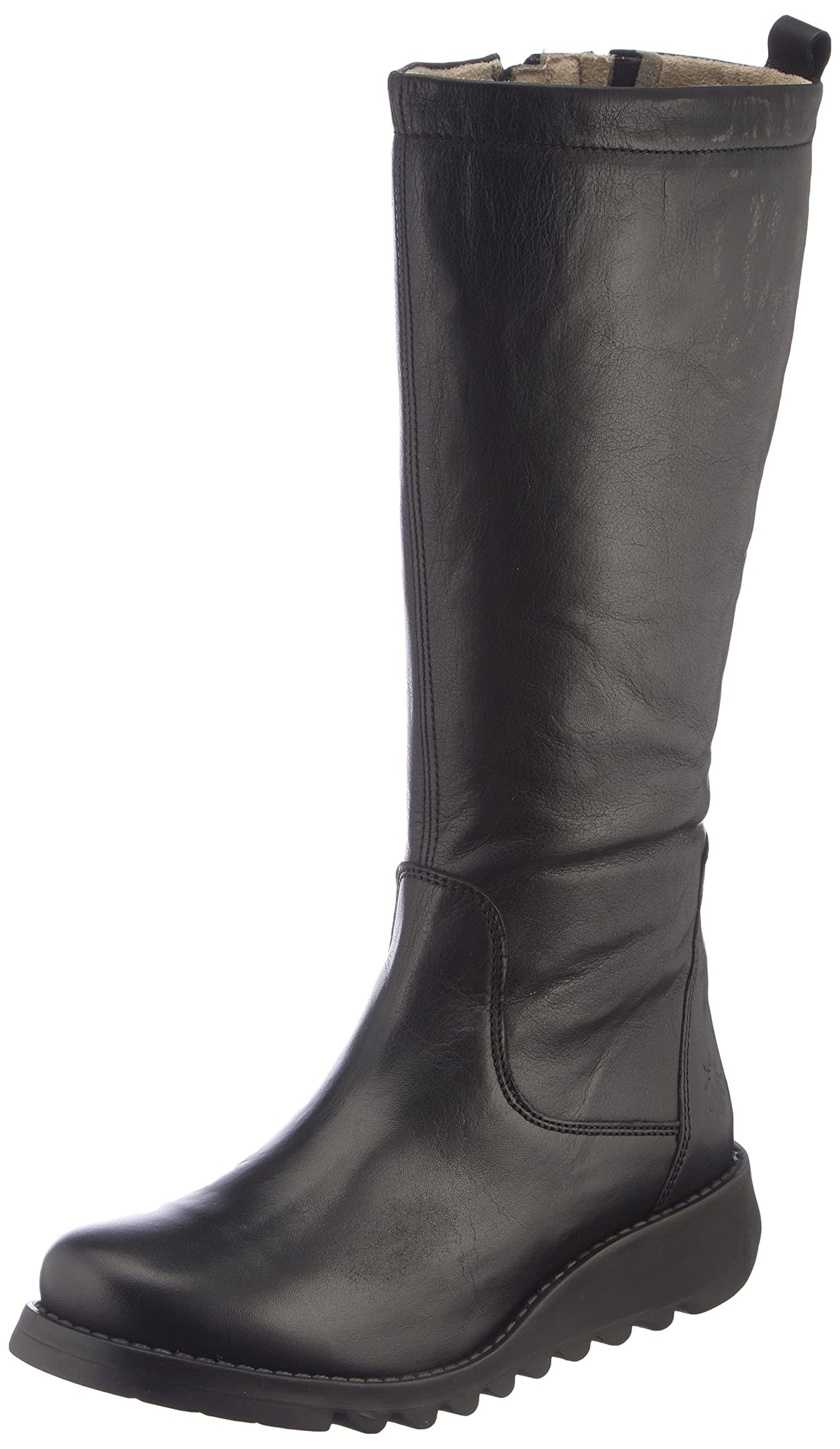 Fly London Seme828fly, Botas a la Altura de Rodilla Mujer, Black, 40 EU