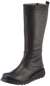 Fly London Seme828fly, Botas a la Altura de Rodilla Mujer, Black, 40 EU