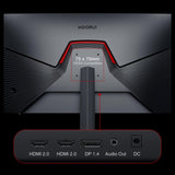 KOORUI Monitor 27 Pulgadas, Monitor Gaming 165Hz, FHD (1920 x 1080), 1ms, sRGB 100%,DCI-P3 90%,Adaptive Sync, 2xHDMI 2.0,DP1.4, VESA 75 * 75mm, inclinación Ajustable