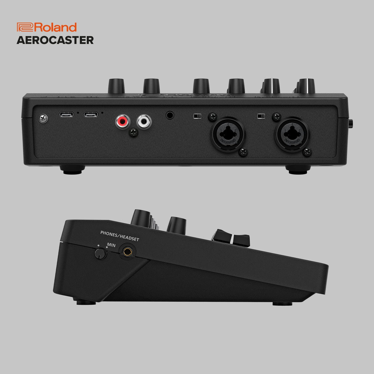 Sistema de livestreaming Roland AeroCaster VRC-01 — Potente solución de producción multicámara inalámbrica con interfaz de audio/controlador de hardware y completa app para iPad