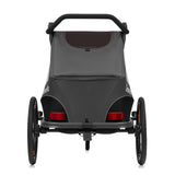LIONELO Cama Remolque Infantil 2 en 1 para Bicicleta con función de Cochecito para 1 o 2 niños de 6 Meses a 6 años, Peso 2 x 22 kg, suspensión, Ruedas Grandes, Capota Impermeable