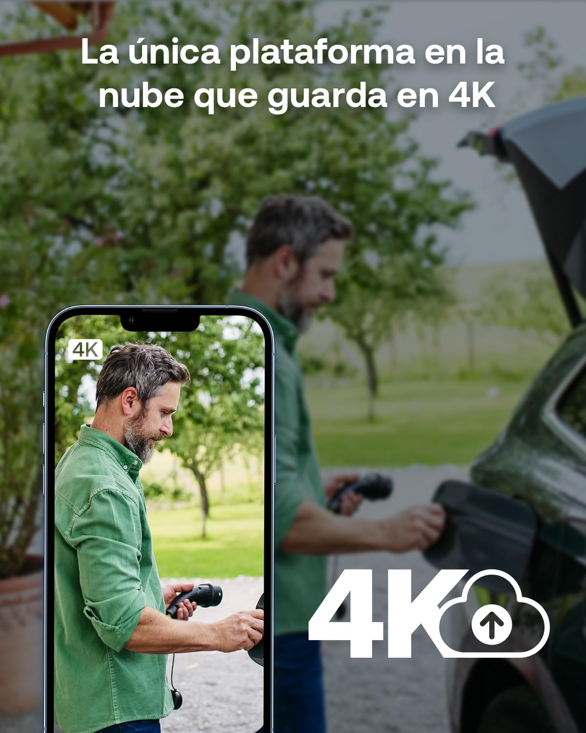 Arlo Ultra 3, Cámara de Vigilancia Exterior WiFi 4K UHD, Reconocimiento por IA, Vsión Nocturna a Color, Audio bidireccional, Funciona con Alexa, Prueba de Secure App incluida, 2 Cámaras + Smarthub