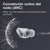 Beats Studio Buds + | Auriculares Totalmente inalámbricos con cancelación de Ruido, Mejor compatibilidad con Apple y Android, micrófono Integrado, Bluetooth, Resistencia al Sudor - Transparente