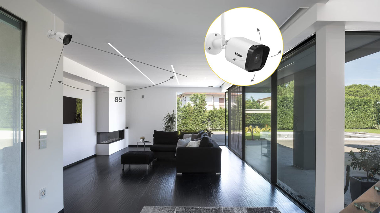 Vimar 46KIT.036C Kit Wi-Fi 3Mpx + 2camáras Bullet 3.6mm