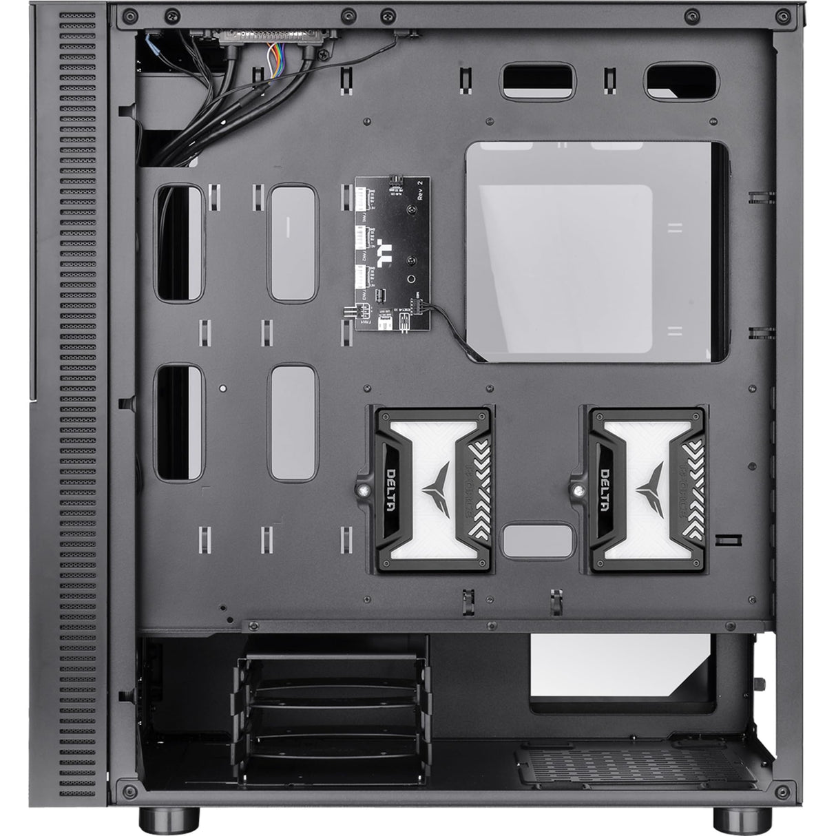 Thermaltake Versa T26 ARGB | Mid-Tower-ATX-PC-Chassis | PC-Case | 4mm Tempered-Glass | Black