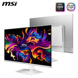 MSI MPG 321URXW QD-OLED Monitor de Gaming 4K UHD de 31.5", Panel OLED de Puntos cuánticos 3840 x 2160, 240 Hz/0.03 ms, 99% DCI-P3, Display HDR True Black 400, KVM, RGB, DP 1.4a, HDMI 2.1