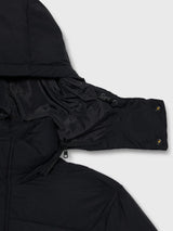 Calvin Klein Cazadora acolchada Hombre Essentials con capucha, Negro (Ck Black), XXS