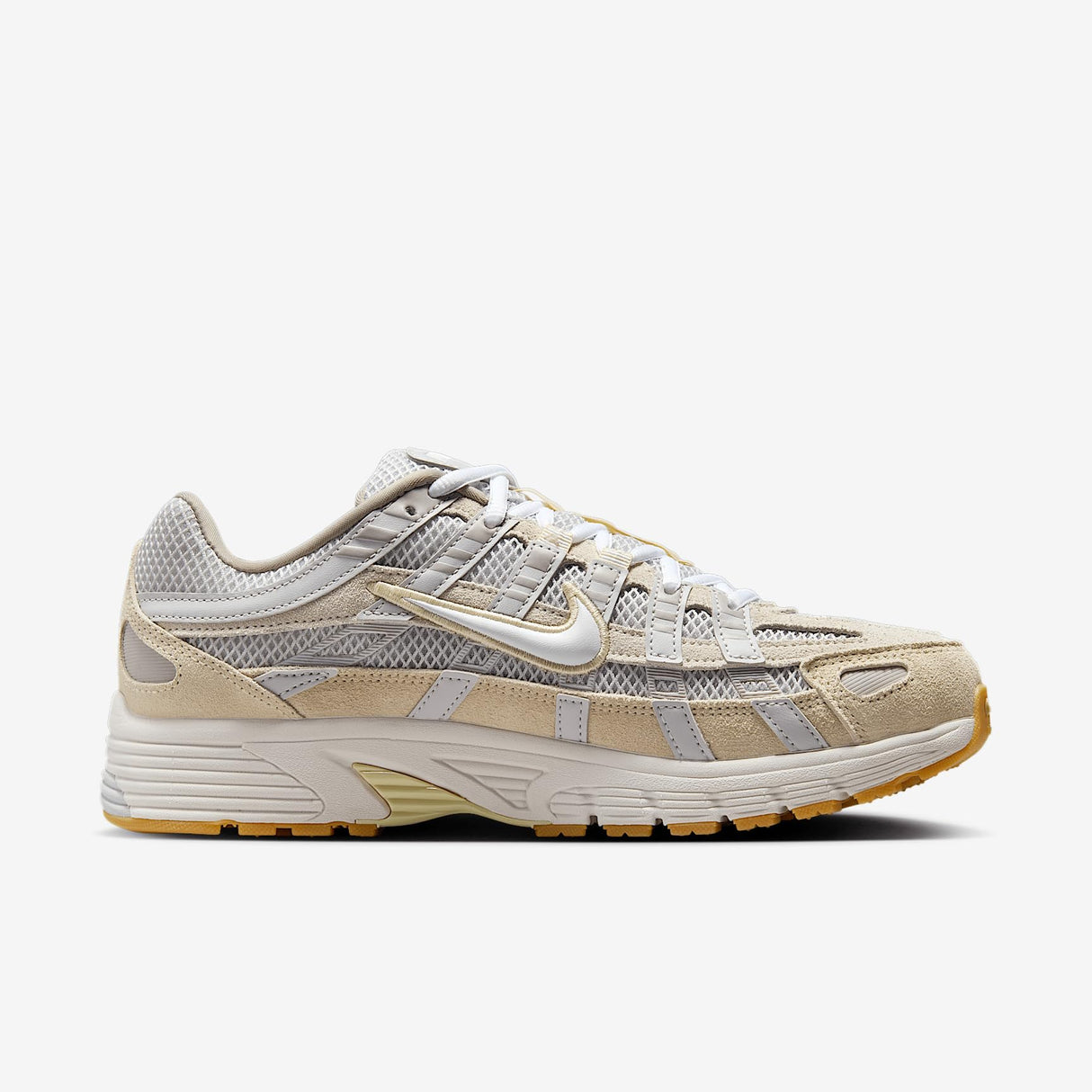 NIKE P-6000, Sneaker Hombre, Photon Dust White Lt Khaki Phantom, 37.5 EU