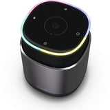 Pure DiscovR Altavoces Bluetooth con Alexa Incorporado, Multiroom, Carga rápida, Sonido de 360 Grados, 15 Horas de duración de la batería, Radio por Internet y privacidad Mejorada Grafito/Negro