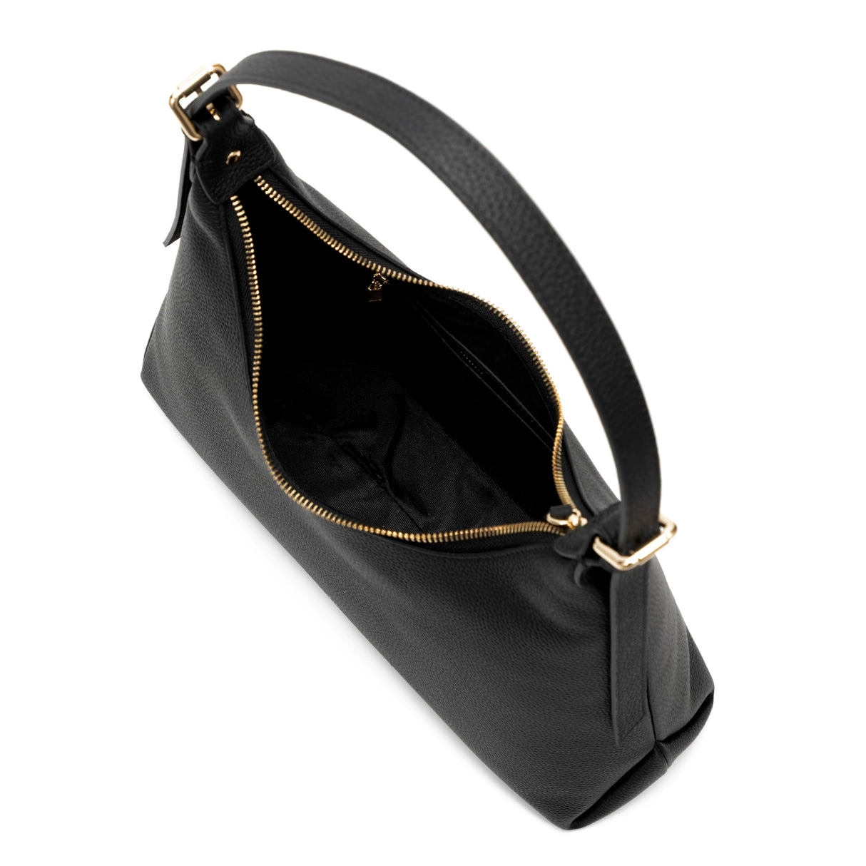 Carlheim, Gotland Genuine Leather collection, Vera Genuine Leather Handbag (Black)