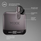 Mixx audio - Auriculares inalámbricos Streambuds Ultra Mini Negro