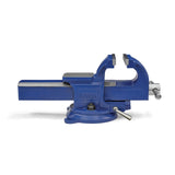 IRWIN 1978272 Tornillo de banco de ajuste rápido de 100 mm, azul/gris