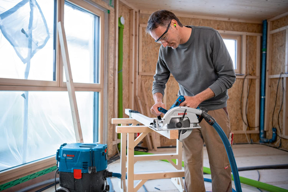Bosch Professional BITURBO GKS 18V-70 L - Sierra circular a batería (Brushless, disco izquierda, 18V, disco Ø 190 mm, en L-BOXX)