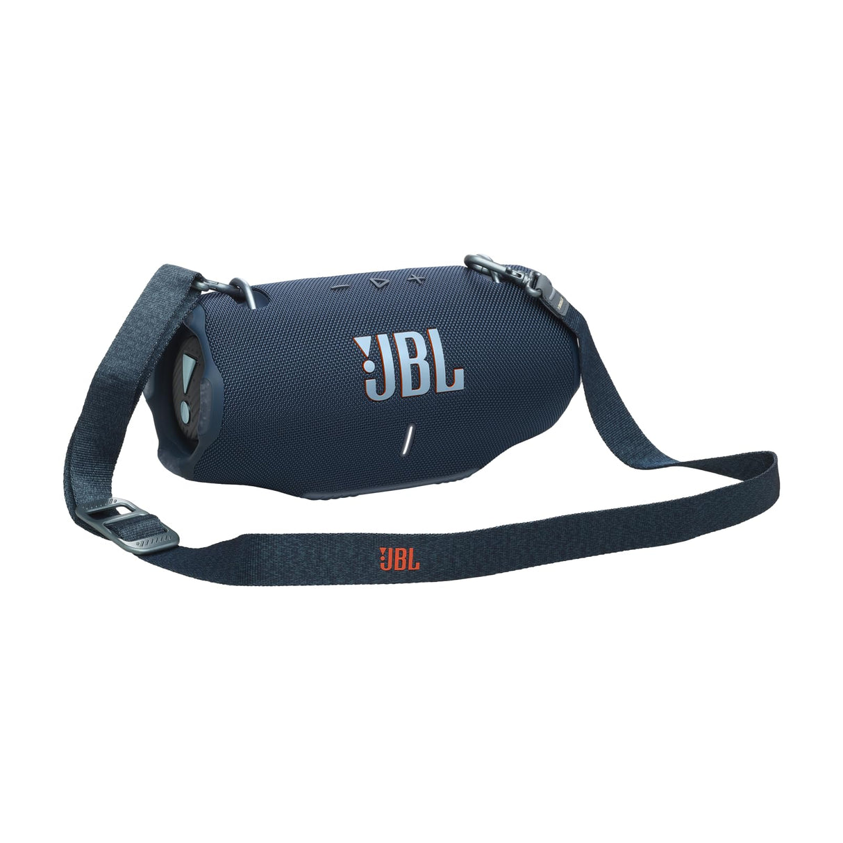 JBL Xtreme 4, altavoz bluetooth portátil con sonido JBL Pro, resistente al agua IP67, correa para el hombro, azul, Enchufe EU (tipo C)