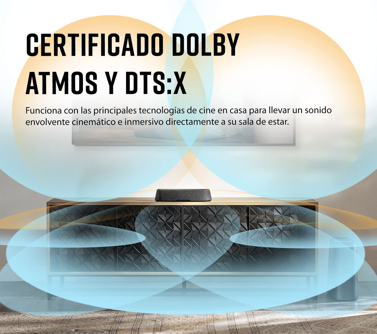 Polk Audio MagniFI Mini AX Barra de Sonido 2.1 con Tecnología Dolby Atmos