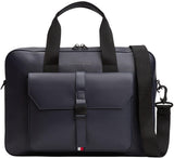 Tommy Hilfiger Maletín para portátil Hombre Foundation con correa para hombro, Azul (Space Blue), Talla Única
