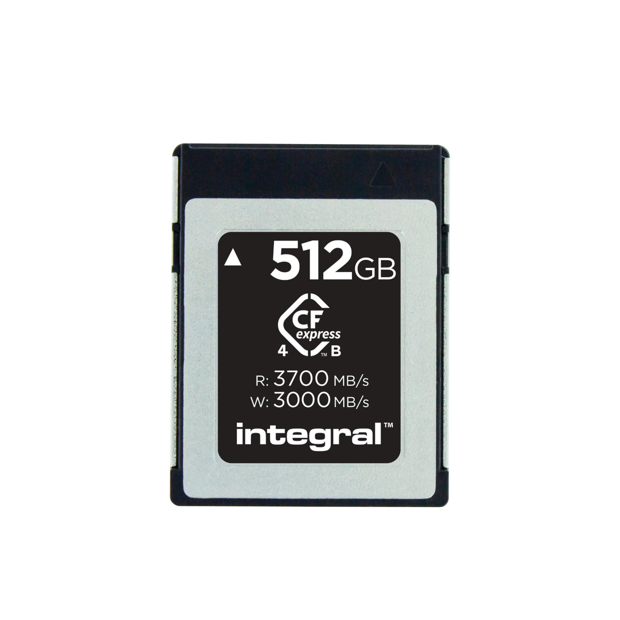 Integral Studio Grade CFexpress 4.0 Type B 512GB Memory Card - 4K, 6K, 8K and Beyond Raw - 3700MB/s Read, 3000MB/s Write, 800MB/s Sustained Write - Designed for Advanced Cinematic and DSLR Cameras