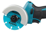 Makita DMC300RTJ - Cortador de disco compacto (18 V, ion de litio, 76 mm, sin escobillas, incluye 2 baterías de 5,0 Ah y cargador)