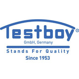 Pinza amperimétrica flexible Testboy TV 225 (medición de corriente hasta 3000 A AC, iluminación LED del punto de medición, medición sin contacto, método de medición T-RMS), rojo/negro