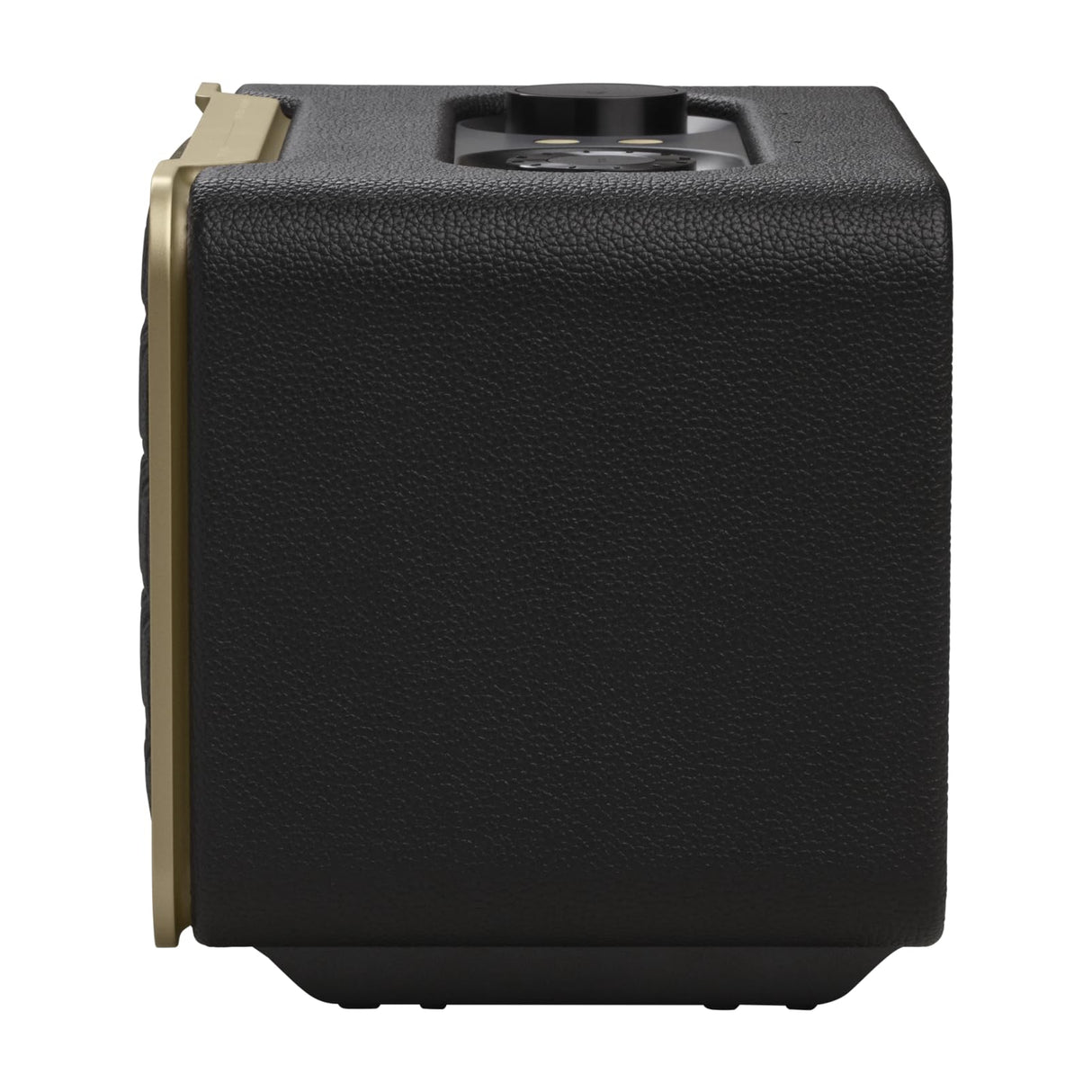 JBL Authentics 200, altavoz inteligente con tecnología Bluetooth, diseño retro, con cuadrícula gris, Wi-Fi integrado, Google Assistant, Amazon Alexa, AirPlay, JBL One App, negro