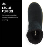 Sorel Nakiska Bootie, Zapatillas de estar por casa, Mujer, Black Sage, 39 EU