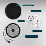 Sennheiser EPOS Expand SP 20 Altavoz Universal Negro, Plata USB 2.0