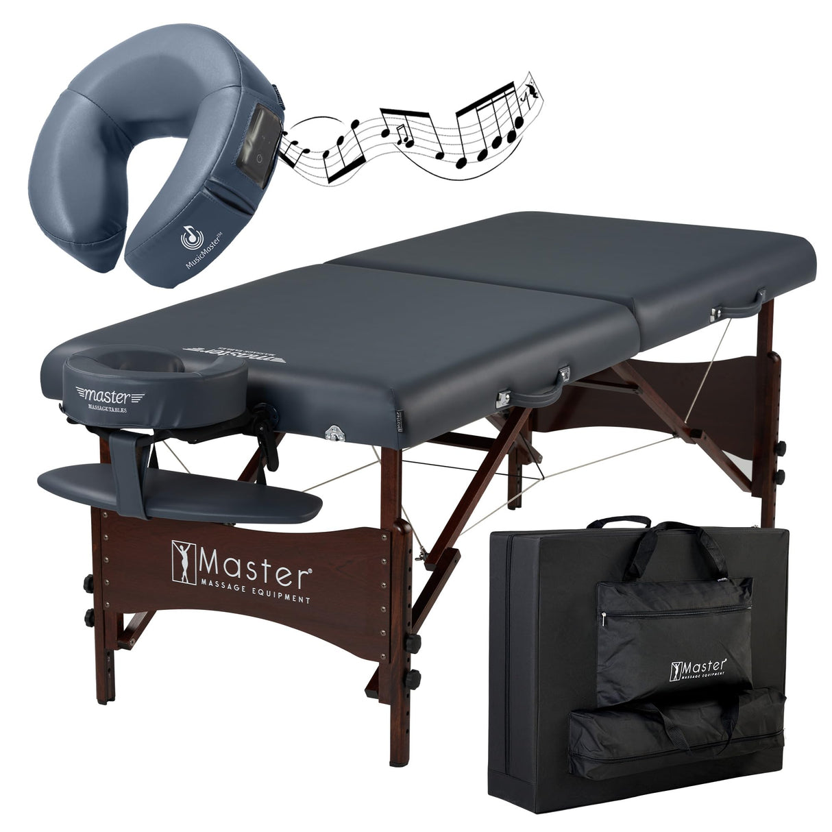 Master Massage Banco de Masaje Plegable de Madera, 71 cm